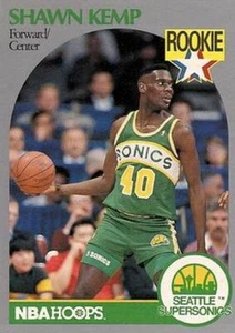 🏀 1990-91 NBA Hoops Basketball #279 Shawn KEMP Rookie 🏀 - Picture 1 of 2
