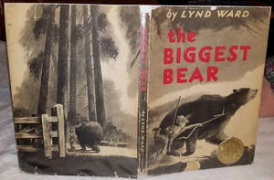 Ward, Lynd(A/I): The Biggest Bear ** Caldecott Winner ** HB/DJ 1st/Early - Picture 1 of 6