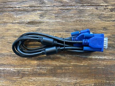 VGA Kabel, für PC TFT LCD CRT HD Monitor TV Beamer Bildschirm, ca. 1,8 Meter NEU - Bild 1 von 2