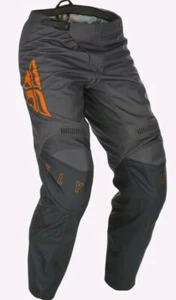 Fly Racing Youth F-16 Pants Grey Orange Sz 24 - Bild 1 von 12