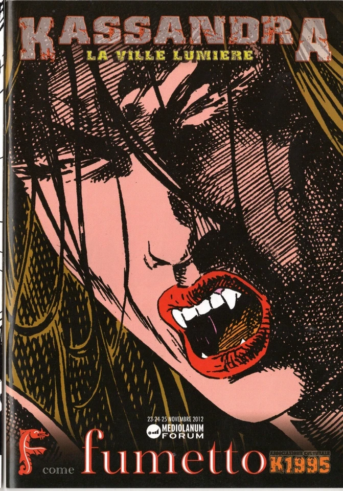 albetto KASSANDRA LA VILLE LUMIERE SPECIALE FUMETTOPOLI