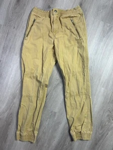 POLO RALPH LAUREN YOUTH KIDS BOYS GIRLS Pants Size Small (8) Elastic Waist Khaki - Picture 1 of 8