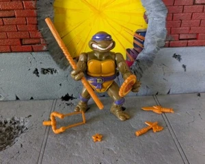 🐢 DE COLECCIÓN TMNT TORTUGAS NINJA MUTANTES ADOLESCENTES CAPARAZÓN DE ALMACENAMIENTO DON CASI NUEVO- ESTADO 99% B56 - Imagen 1 de 5