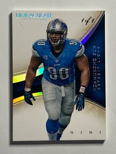 2014 Panini Immaculate Collection Football Ndamukong Suh 1/1