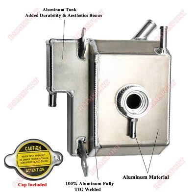 Aluminum Coolant Expansion Reservoir Tank For 2004-2011 2005 Mazda Rx8 Rx-8 — 第 1/4 张图片