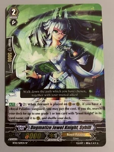 CARDFIGHT VANGUARD DOGMATIZE JEWEL KNIGHT SYBILL (ROYAL PALADIN) BT10/S09EN SP - Picture 1 of 3
