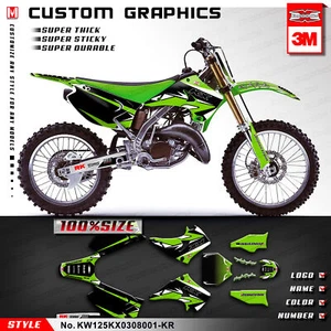 Kit de pegatinas gráficas Kungfu para KX125 KX250 2003 2004 2005 2006 2008 2009 - Imagen 1 de 16