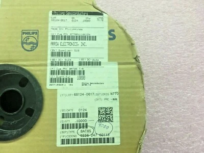 (625 件 批量)BAT85,飞利浦 DIODE SCHOTTKY 30V 200MA DO34 — 第 1/2 张图片