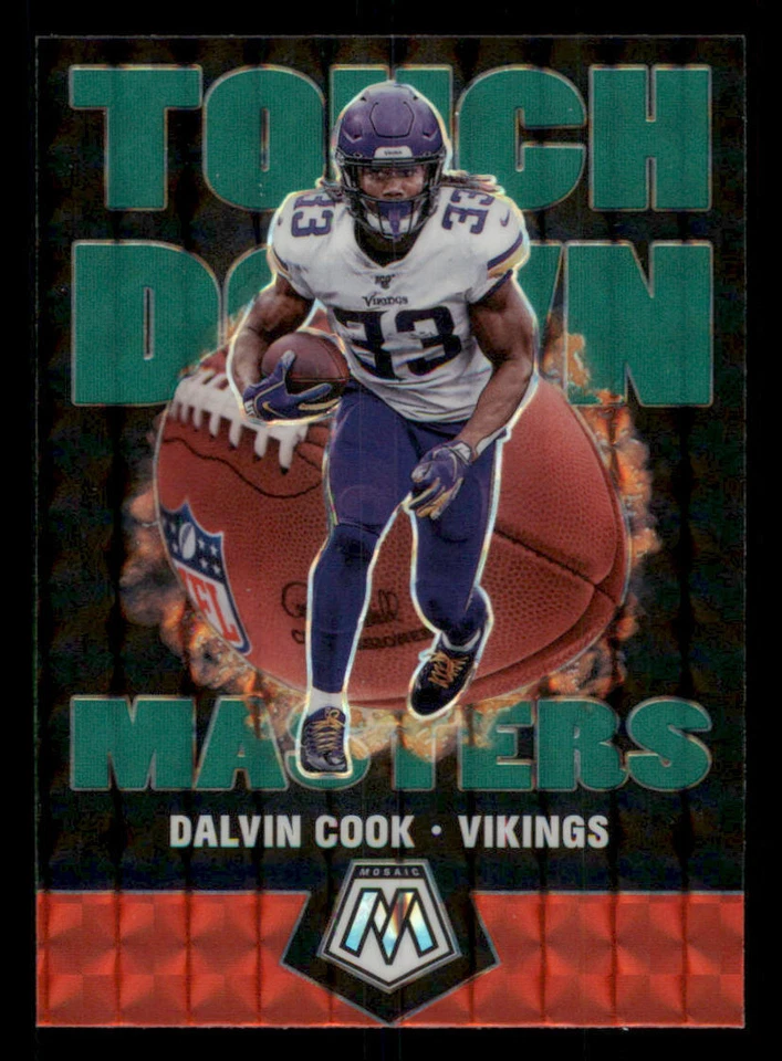 2020 Panini Mosaic Touchdown Masters Mosaic Green #TM20 Dalvin Cook - Image 1 of 2