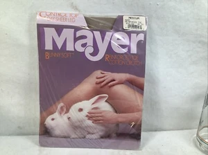NWT Vintage Mayer control, top day, sheer leg, bunny, soft medium Nude Color - Picture 1 of 2