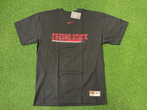 2010 Nike Team Sports Fresno State Bulldogs T-Shirt Men's Size Large Brand New Cover