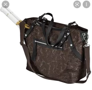WILSON TRENTO Tote Tennis Bag Gym Bag sport bag oversized travel bag tassels  - Picture 1 of 12