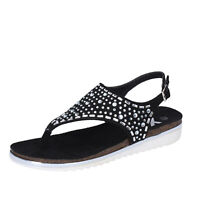 sandals gray suede patent leather BS375-36 Details about   women's shoes OLGA RUBINI 6 EU 36 