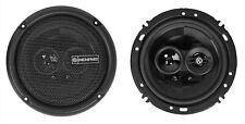 Pair Memphis Audio PRX603 6.5" 100w 3-Way Car Speakers w/PEI Dome Pivot Tweeters