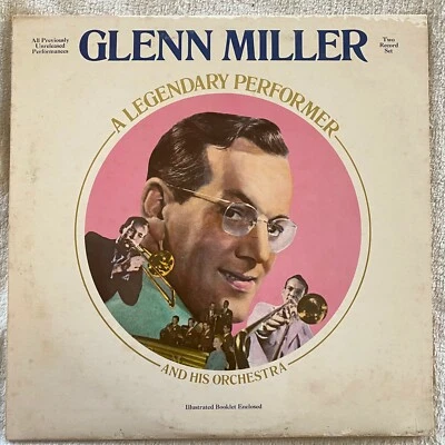 Glenn MIller A Legendary Performer Double Vinyl LP Record Mono Album 1974  - Image 1 of 4