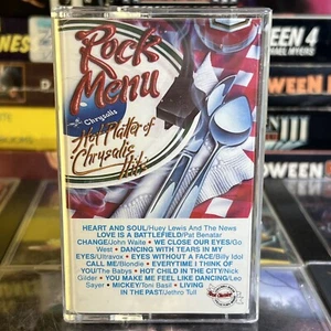 Rock Menu Hot Platter of Chrysalis Hits 1988 Cassette Ultravox Pat Benatar Idol - Picture 1 of 9