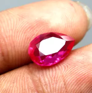 Rosa Spinell Birnenschliff zertifiziert lose Edelstein Preisvorschlag Geschenk 4,80 ct natürlich - Bild 1 von 10