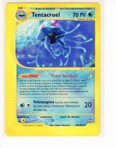 1x ~ITA~ ITALIAN Tentacruel Rare Aquapolis 38/147 Pokemon Card (LB2) - Picture 1 of 2