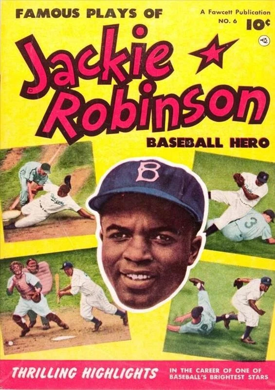 Jackie Robinson #6 Photocopy Comic Book - Image 1 of 1