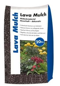 Lava Mulch Anthrazit 2-8mm 20 l Sack - Bild 1 von 2