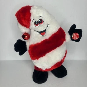 Dan Dee 11in Plush Singing Dancing Christmas Candy Cane Twist WORKS - Picture 1 of 5