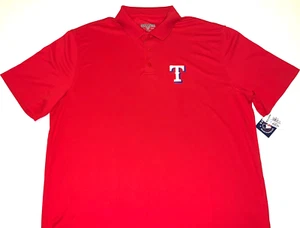 Texas Rangers T Logo Major League Baseball Team Golf Polo Shirt New! NWT MEDIUM - Picture 1 of 1