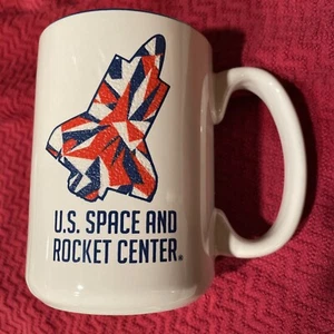 U. S. SPACE AND ROCKET CENTER Textured Red White And Blue Rocket Coffee/Tea Mug - Picture 1 of 8