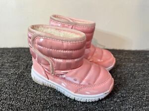 Hobibear Toddler/Kid Girl SZ 5.5 Pink Snow Boots