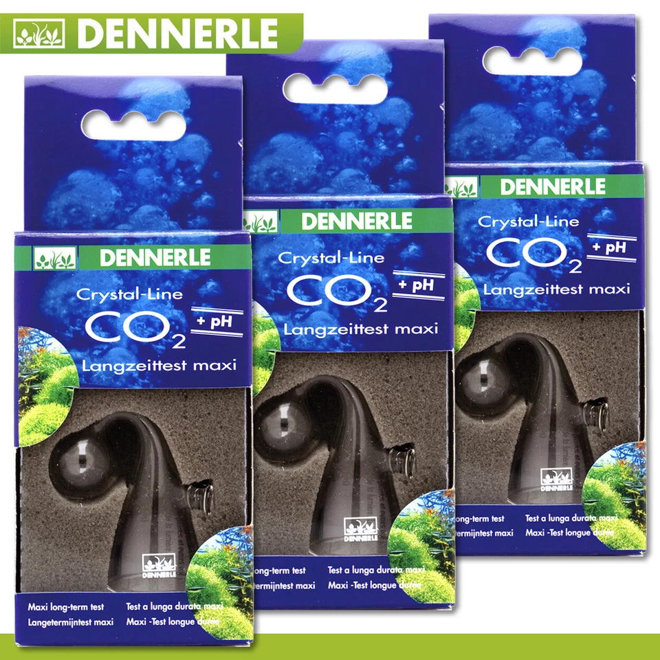 3 x Dennerle Crystal-Line CO₂ Langzeittest Maxi Zubehör Aquarium - Bild 1 von 1