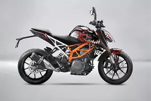 Veleno Ispirato Kit Grafica per KTM Duke 390 E Duke 125 Moto - Foto 1 di 1