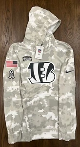 Nike Cincinnati Bengals Salute to Service Hoodie 2024 Arctic Camo XL EXTRA LARGE - Picture 1 of 2
