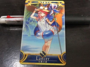 FGO Fate Grand Order Arcade Card Servant Tamamo no Mae Lanser a - Bild 1 von 2