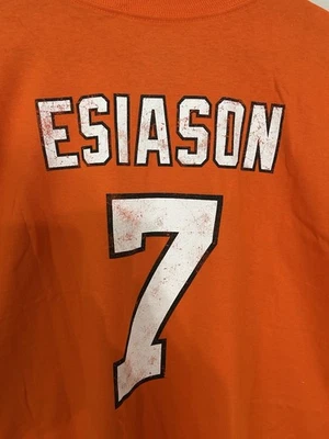 Cincinnati Bengals Boomer Esiason Football NFL Reebok 2XL Mens Shirt Extra Large - Image 1 of 4