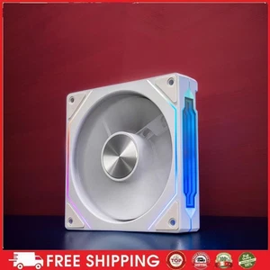120mm Quiet Case Fans Infinite Mirror Effect 5V 3Pin ARGB 800-1800RPM 4Pin PWM - Zdjęcie 1 z 24