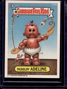 1988 Topps Garbage Pail Kids Paddlin' Adeline Series 13 #519a - Picture 1 of 2