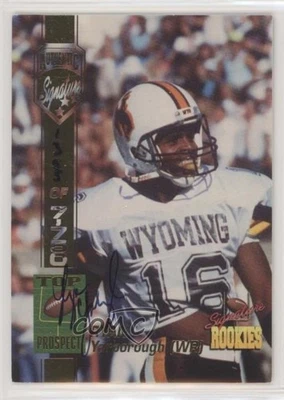 1994 Signature Rookies Authentic Signatures /7750 Ryan Yarborough #58 Auto RC - Image 1 of 2