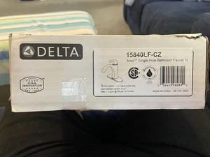 DELTA 15840LF-CZ Arvo Single Hole 1-Handle Bathroom Faucet in Champagne Bronze - Picture 1 of 14