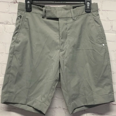 New RLX RALPH LAUREN Golf Shorts Sz 28 Grey Tailored Fit XS - Image 1 of 4
