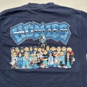 Vintage Homies Mexican Chicano Lowrider Shirt Size Large Amazing Condition Joker - Bild 1 von 9