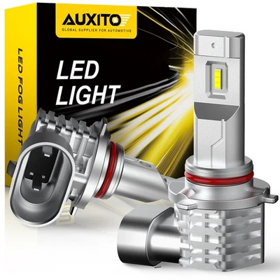 Error Free 9145 9140 H10 LED Fog Light Lamp Super White 100W 6000K 4000LM H 2/4X - Image 1 of 4