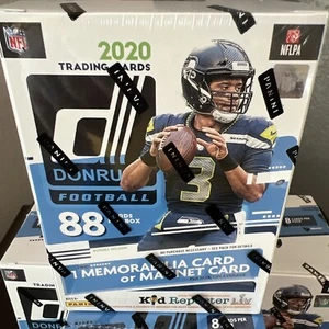 NEW 2020 Panini Donruss Football Blaster Box Burrow Hurts Herbert? - Picture 1 of 2