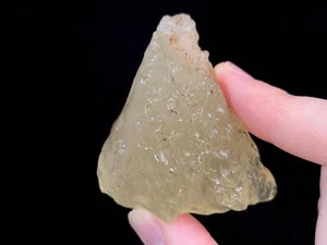 VIDRIO DEL DESIERTO LIBIO, Cristal Crudo - Raro, Grado 2A, Grande, 44,1 g - Piedras, 47212 - Imagen 1 de 6