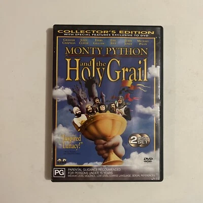 Monty Python And The Holy Grail Collectors Edition (2 Disc Set - DVD - 1974) PAL - Image 1 of 4