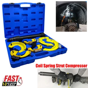 Coil Spring Strut Compressor Clamp Shock 1000kg Car Auto Tool Kits w/Blue Case - Picture 1 of 11