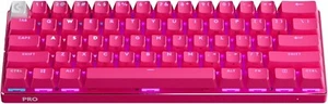 Logitech G PRO X 60 LIGHTSPEED Wireless Gaming Keyboard Tactile Switches Magenta - Picture 1 of 9