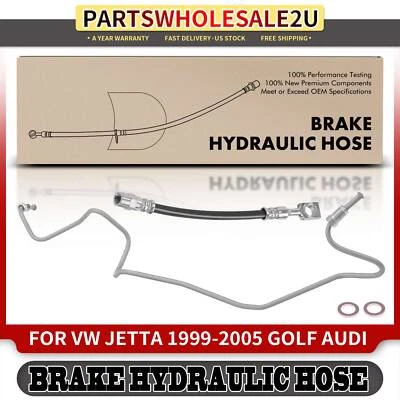 右后外制动液压软管适用于奥迪 TT Quattro 大众高尔夫捷达 — 第 1/4 张图片