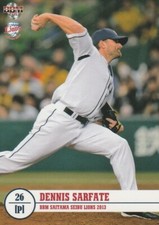 Dennis Sarfate, MIL-HOU-BAL-Carp-Saitama Seibu Lions-Hawks, BBM Card #L14 (2013)