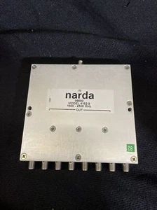 Narda Microwave 4162-8 1.9-2.5GHz 8-Port Power Splitter Combiner SMA(f) RF 99899 - Picture 1 of 2