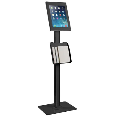 Supporto antifurto per tablet stand per pavimento nero Maclean MC-867B - Immagine 1 di 4