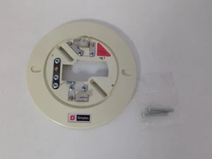 BASE DETECTOR DE INCENDIOS AUTOMÁTICO SIMPLEX CON TORNILLOS - Imagen 1 de 7